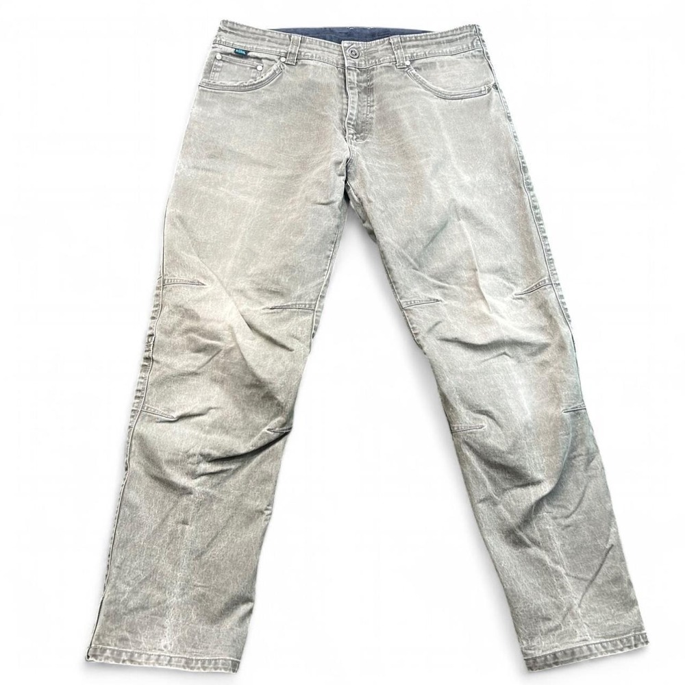 Kuhl RYDR Pants Mens 34x30 Green  Patina Hiking Outdoor Workwear Canvas Gorpcore
